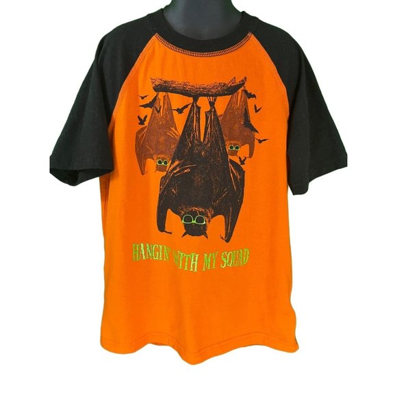 GLOW IN THE DARK Youth Halloween T-Shirt, Size 8 - Picture 7 of 9